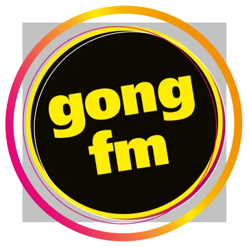Gong fm Schriftzug
