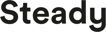 Steady Logo schwarz