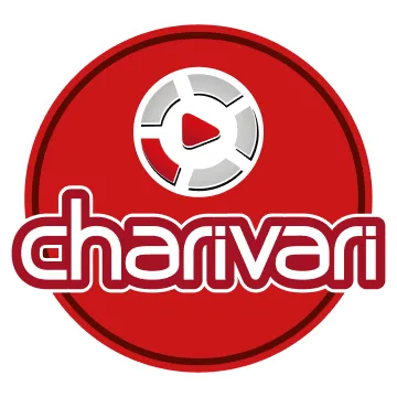 Charivari Logo rund und rot