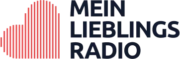 Mein Lieblings Radio Logo links gestricheltes Herz