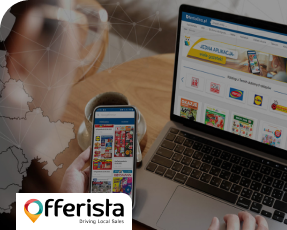 Offerista Bild mit Handy und Laptop