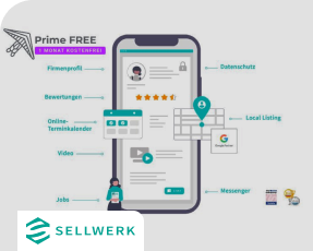 SELLWERK Prime Handy mit Prime Lösungen
